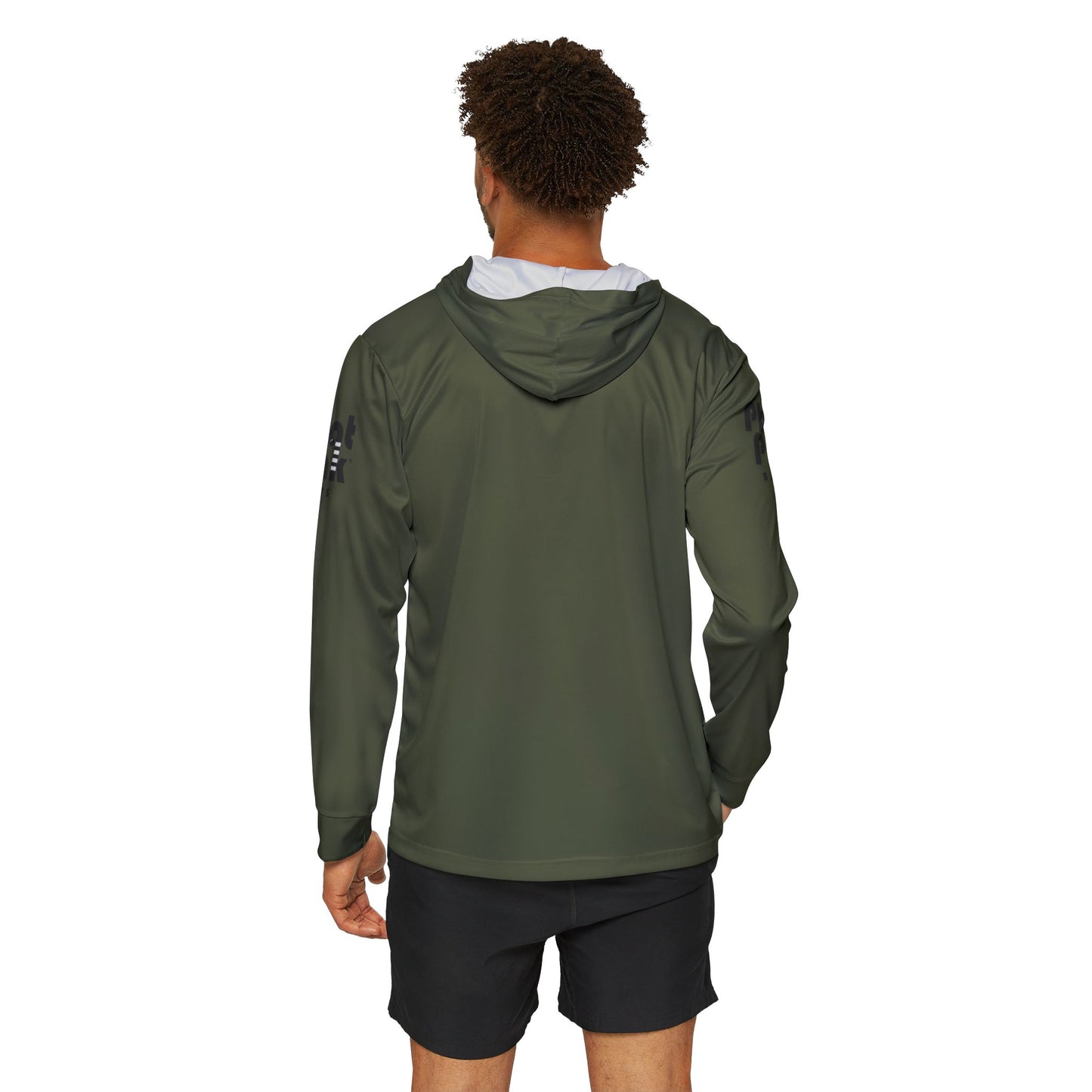 Hooded Sun Shirts - Camo Green