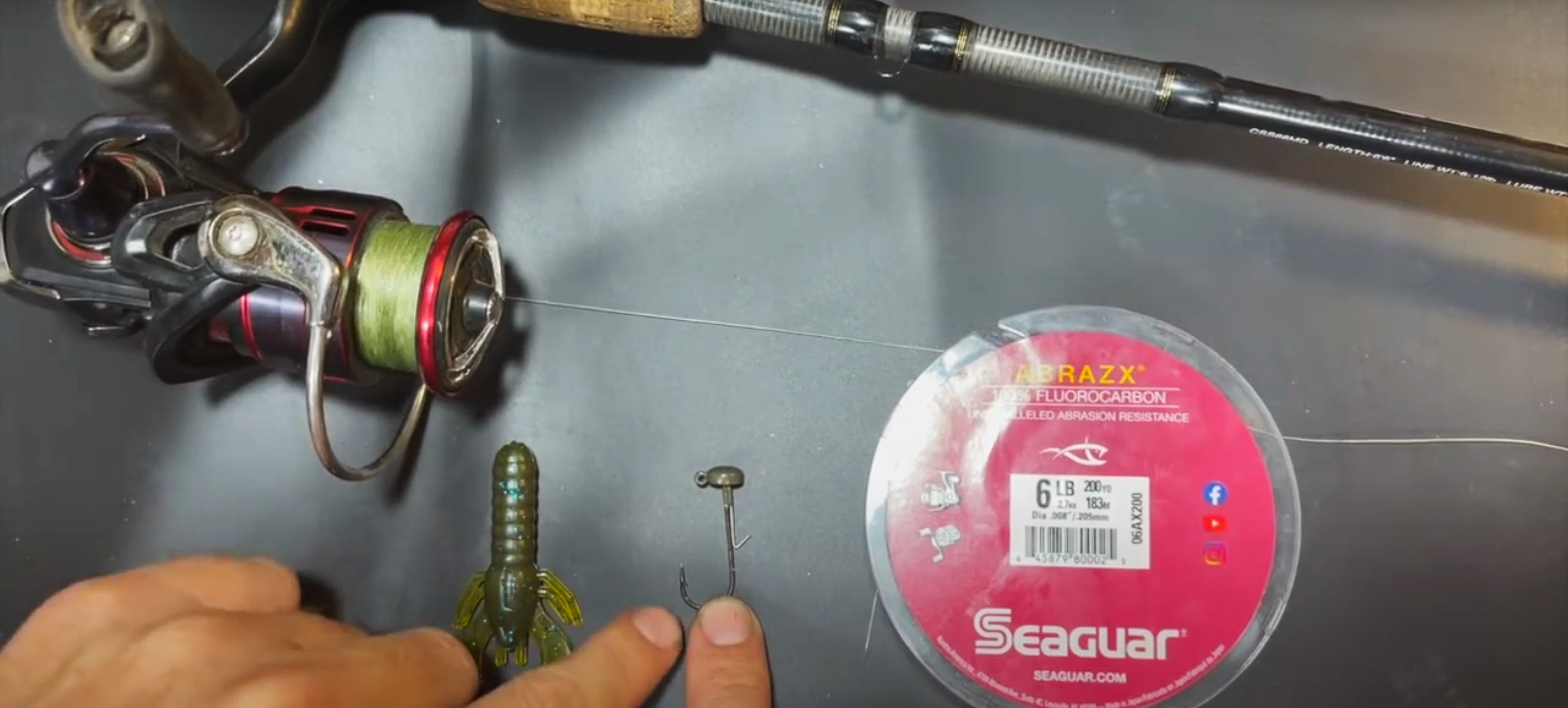 Load video: 2.8&quot; Beasty Bug Jr. - Ned Rig